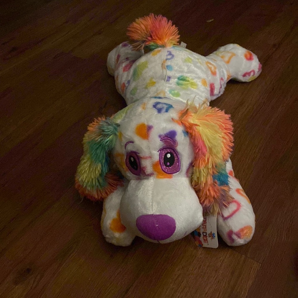 Rainbow dog